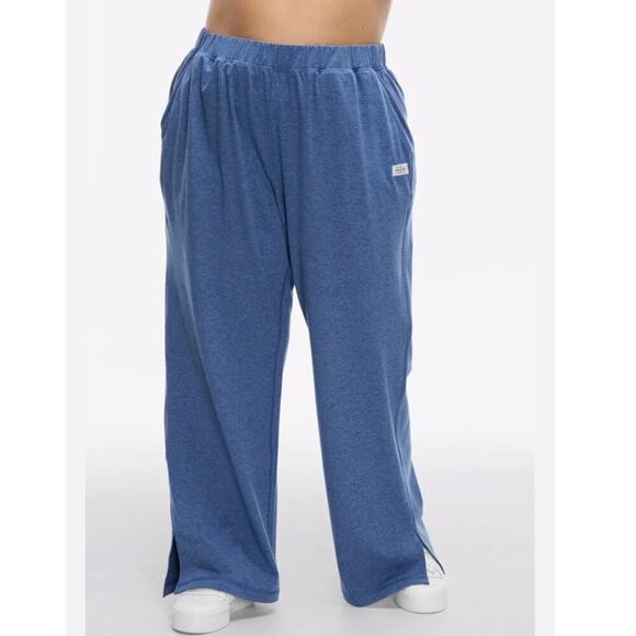 Peloton Dreamblend Side Split Pant in Blue Size Large - Picture 2 of 8